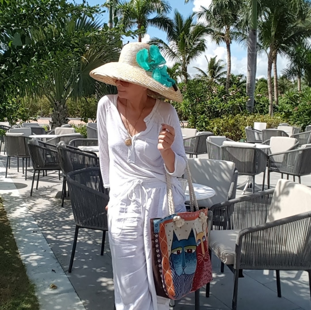 Designer Straw Hat - Picture 1 of 10